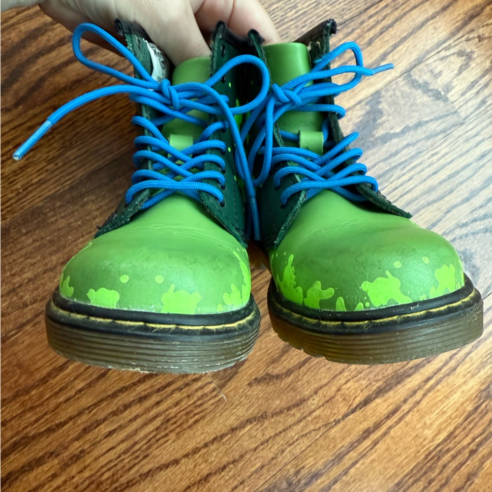 Doc Martens 1460 Teenage Mutant Ninja Turtles Leonardo Boots 10 - Picture 9 of 15